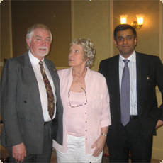Ashvin With Mr and Mrs Bowdler