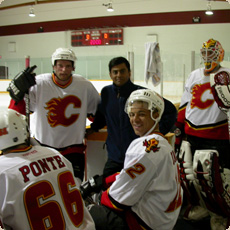 Ashvin With the Calgary Flames